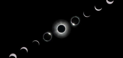 Total eclipse sequence