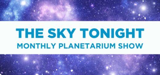 The Sky Tonight Logo. Fleet Science Center. Planetarium.