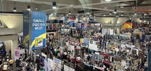 San Diego Comic-Con floor as viewed from mezzanine.