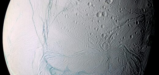 Enceladus, from the Cassini spacecraft