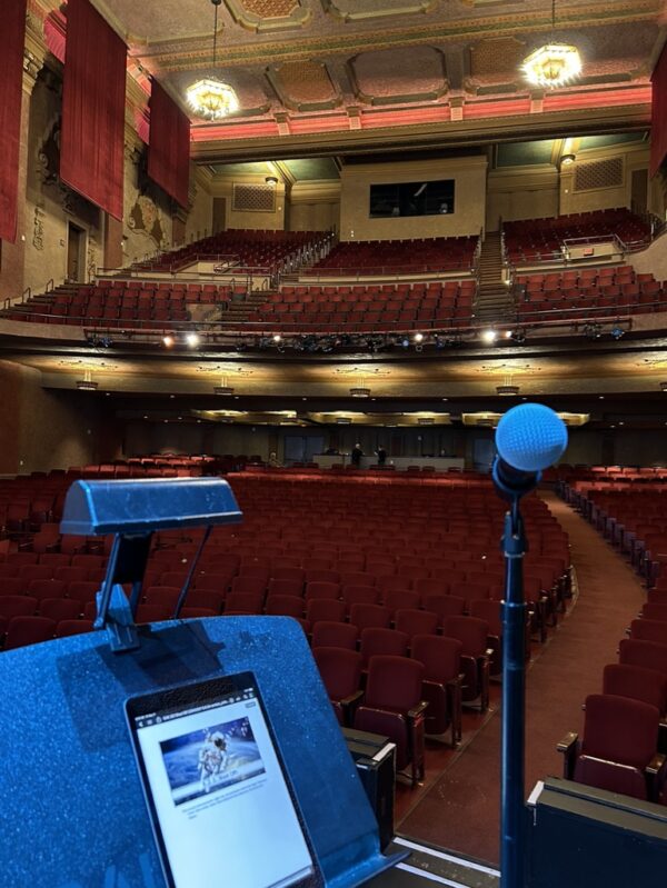 View of the Balboa Theatre from the state