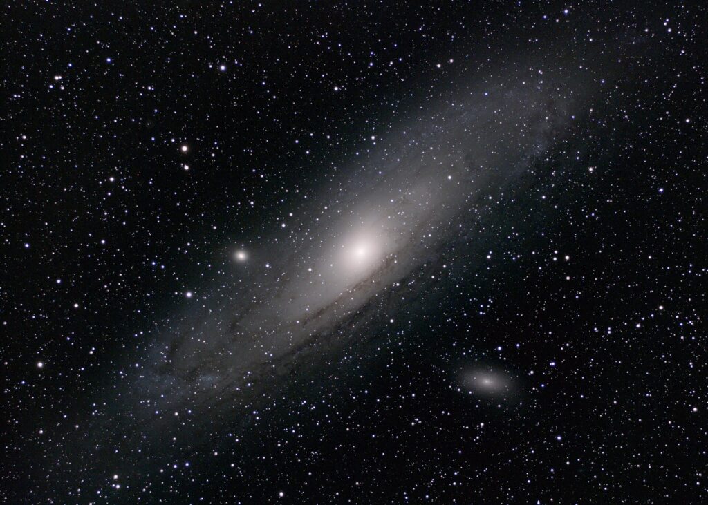 Andromeda Galaxy in visible light